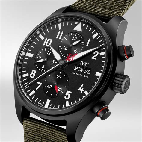 iwc top gun watch|pilot watch chronograph top gun.